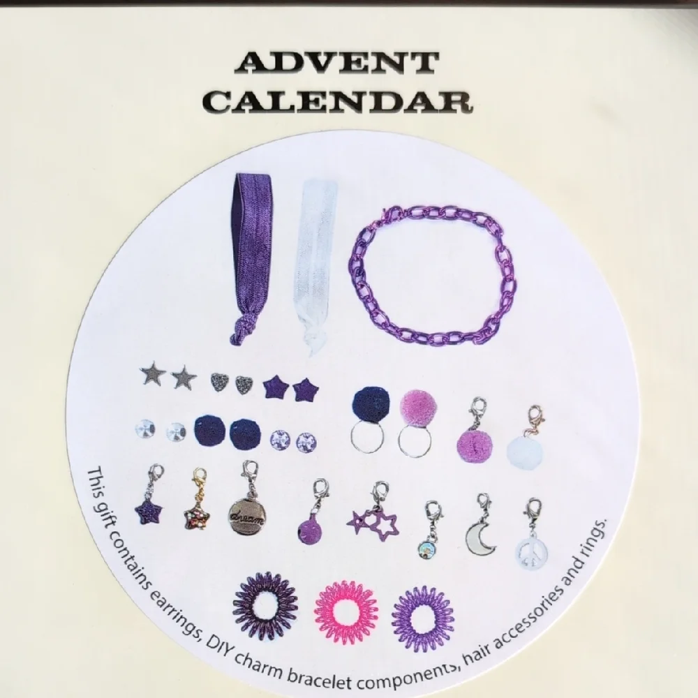 FAO Schwarz Festive Llama Advent Calendar - Pink and Black